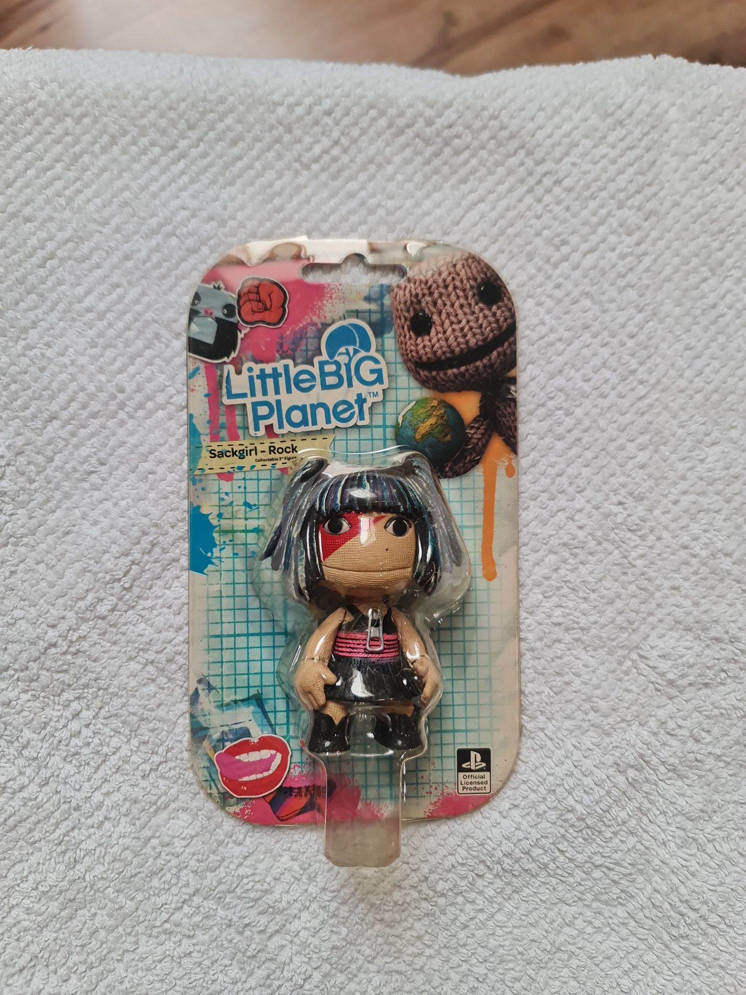 NOWA i ORYGINALNA Figurka SONY z gry LittleBigPlanet ! Uszkodzone Opak