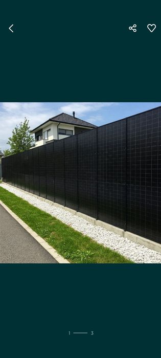 Ogrodzenie Fotowoltaiczne Promocja Płot PV Magazyn Energii INWERTER