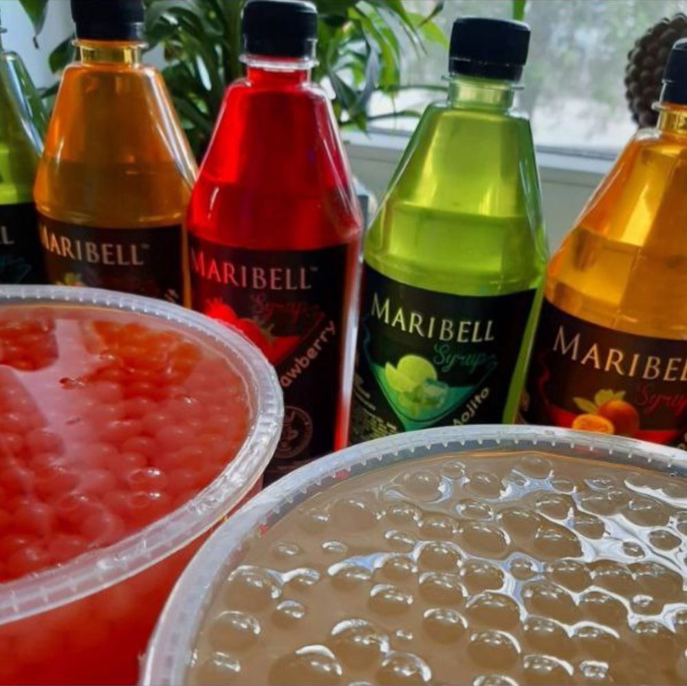 Кульки з соком Popping boba 1,8кг , Bubble Tea (Бабл ті) Ананас