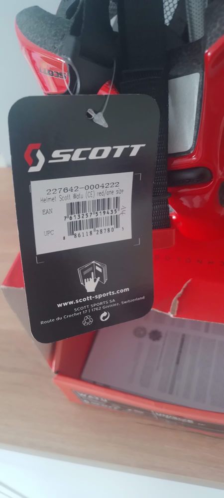 Kask Scott Watu rozmiar 54-61 Nowy oryginalny
