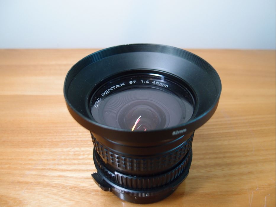 Pentax 67 6x7 Lens 45mm f/4 Mamiya Hasselblad Fuji GSW GW