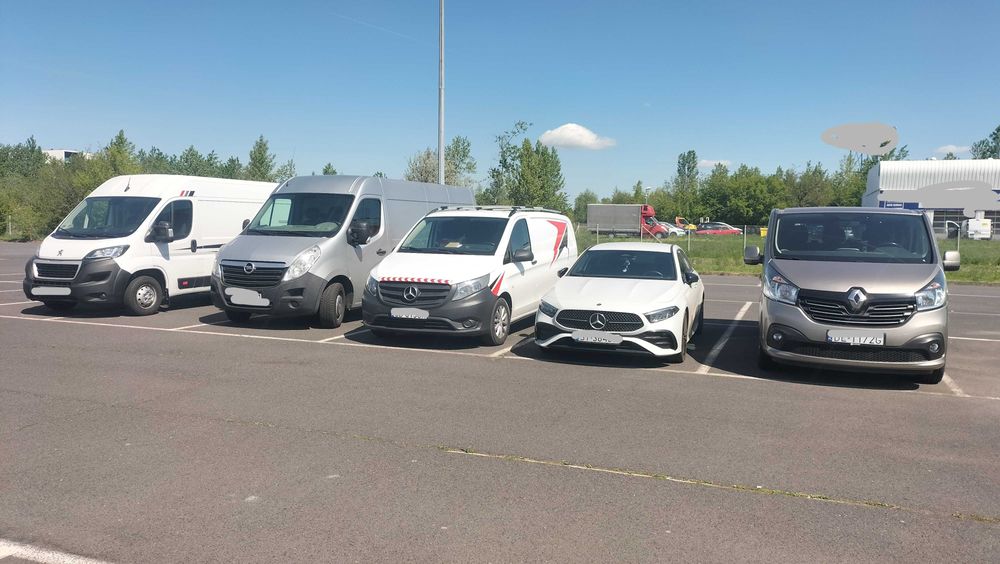 Wynajmij Wypożycz busa vana blaszaka dostawczy Śląsk