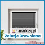 Żaluzja Drewniana 25mm (102x116cm) – PROMOCYJNA CENA - OUTLET