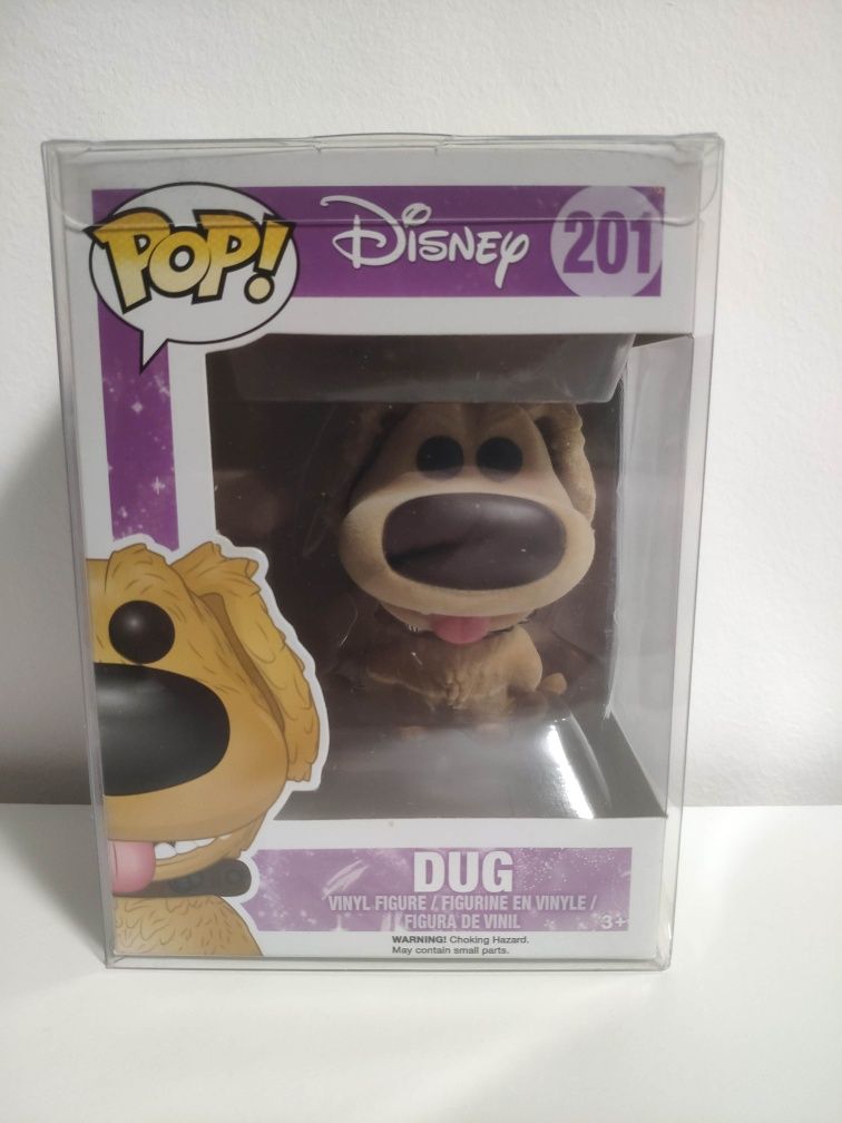 Dug Flocked Disney UP Funko POP