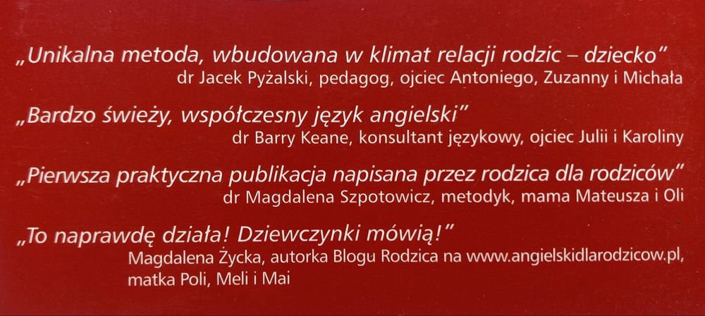 Angielski dla rodziców przedszkolaka - Metoda deDomo - zestaw