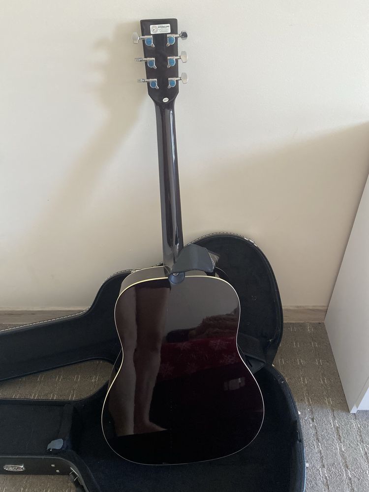 Gitara akustyczna Ever Play + futerał + pasek + zapasowe struny