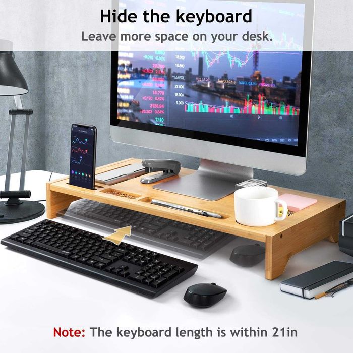 Mesa suporte monitor ou portátil