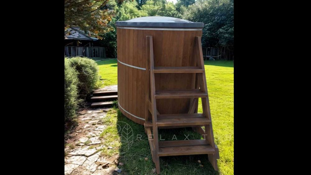 Купіль для бані. Бочка для холодної води.