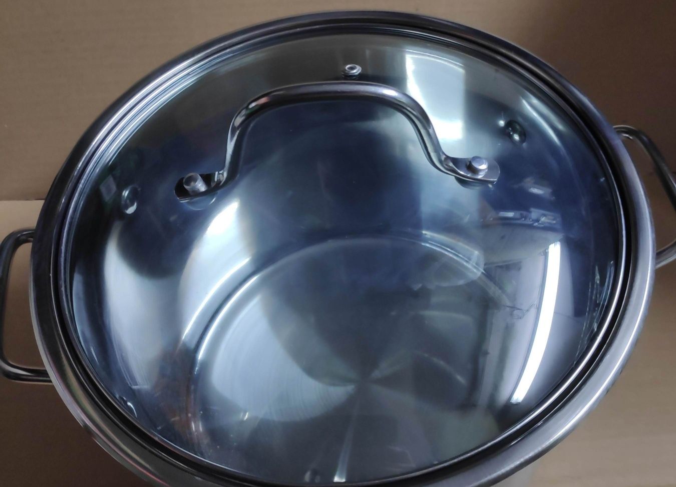 Garnek 6,5L stalowy  wysoki KH