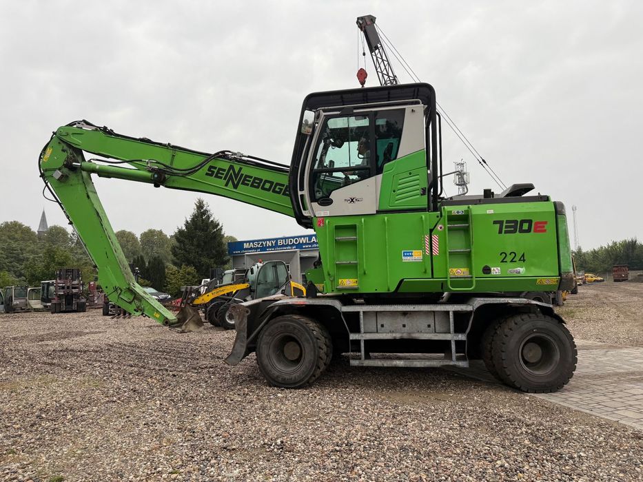 Sennebogen 730E  Koparka przeładunkowa,sortowanie drewna,tartak,transport drewna