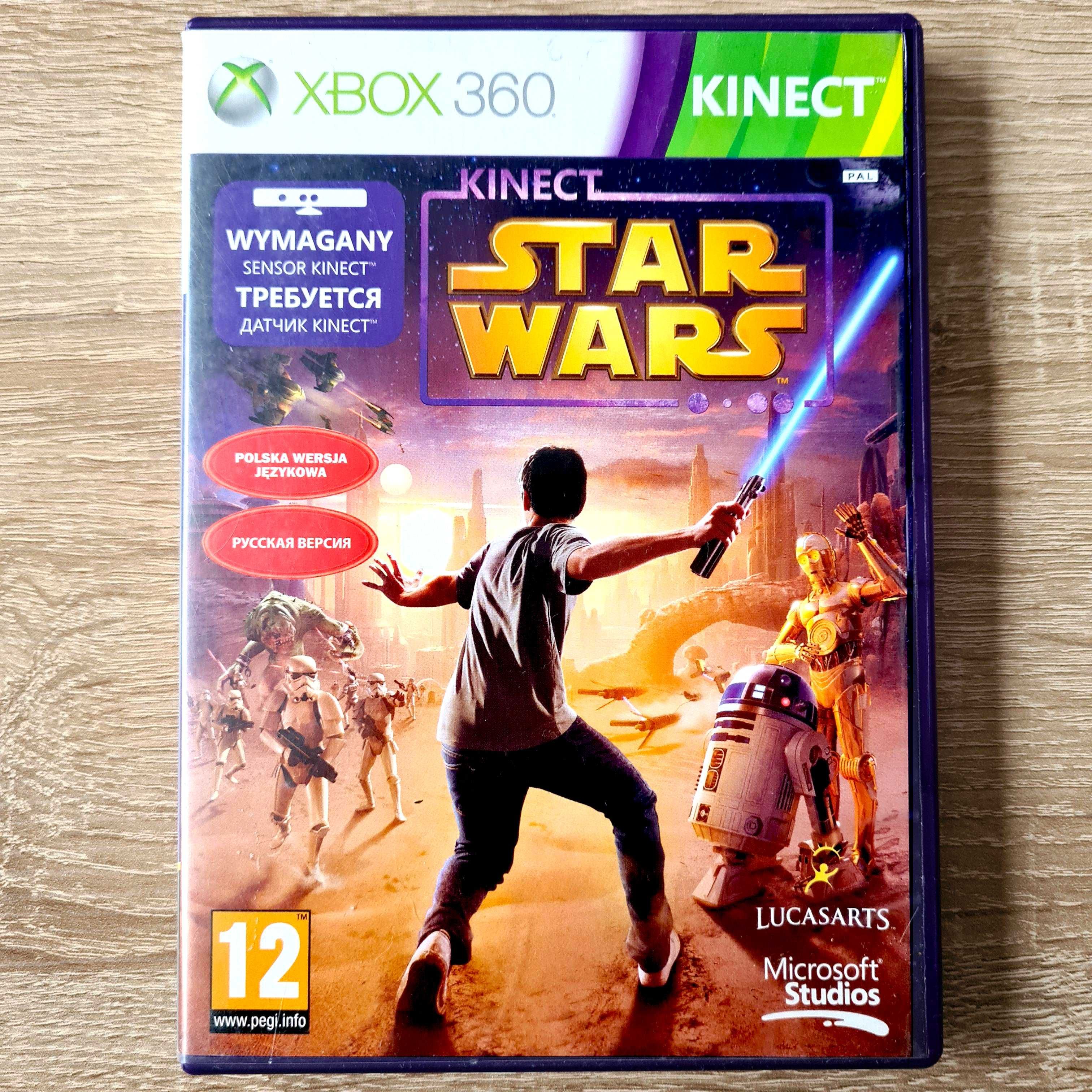 Kinect Star Wars PL Xbox 360 Polski Język Dubbing Pudełko