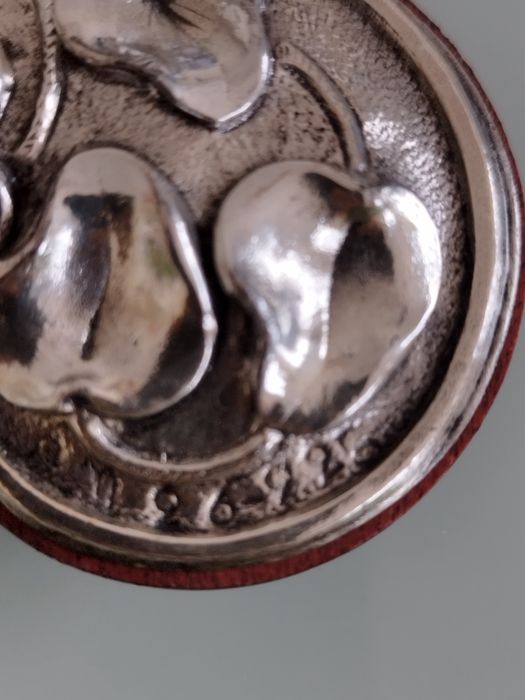 lindo porta-retratos em prata