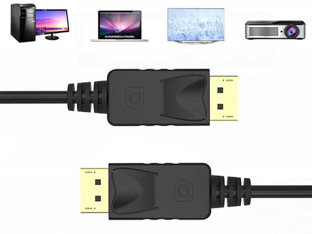 Kabel przewód 2m dp 1.4 video audio displayport displayport 8k 4k 2k