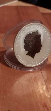 Монета 1доллар серебро. Австралія . Королева Єлизавета2