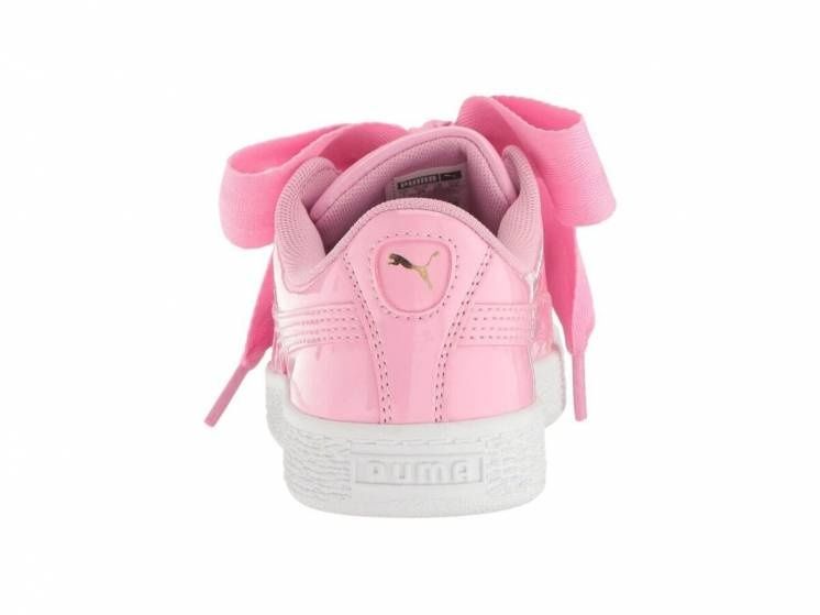 Кроссовки сникерсы Puma Basket Heart Patent Ps Pink