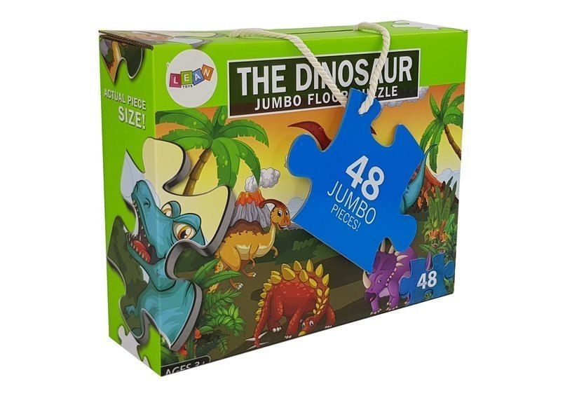 Puzzle Układanka Świat Dinozaurów 48 elem