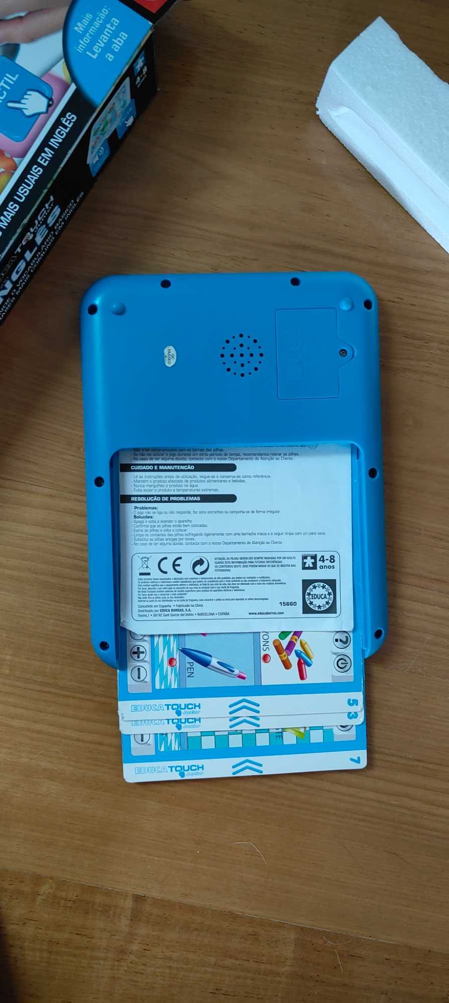Quadro interativo para aprender Inglês