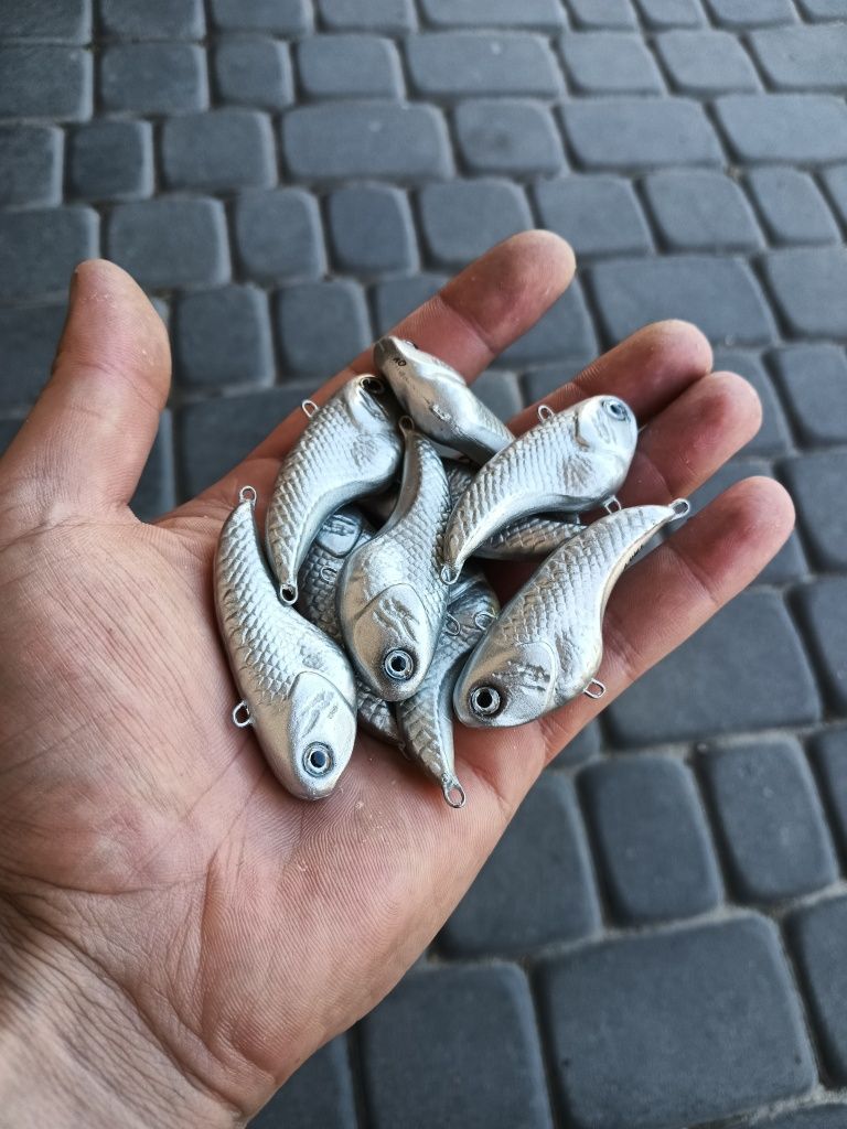 Woblery Cykada Fatty SCAR 5cm, 5.7cm, 6.5cm i 8cm LUKI LURES