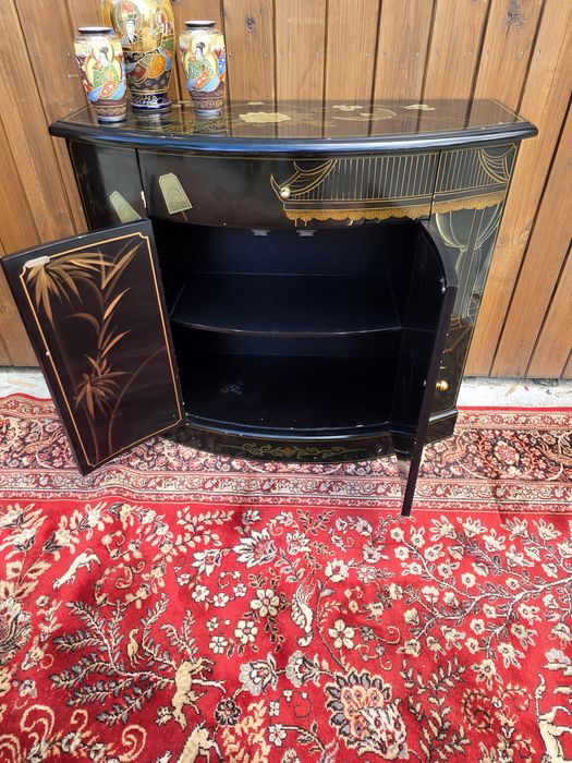 Chińska malowana komódka orientalna 100 cm #2037 Stylowy Węgrów