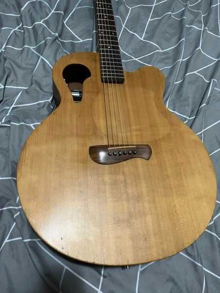 Tacoma BM6C Thunderhawk Elektro Akustyczna Barytonowa Fender USA Lita