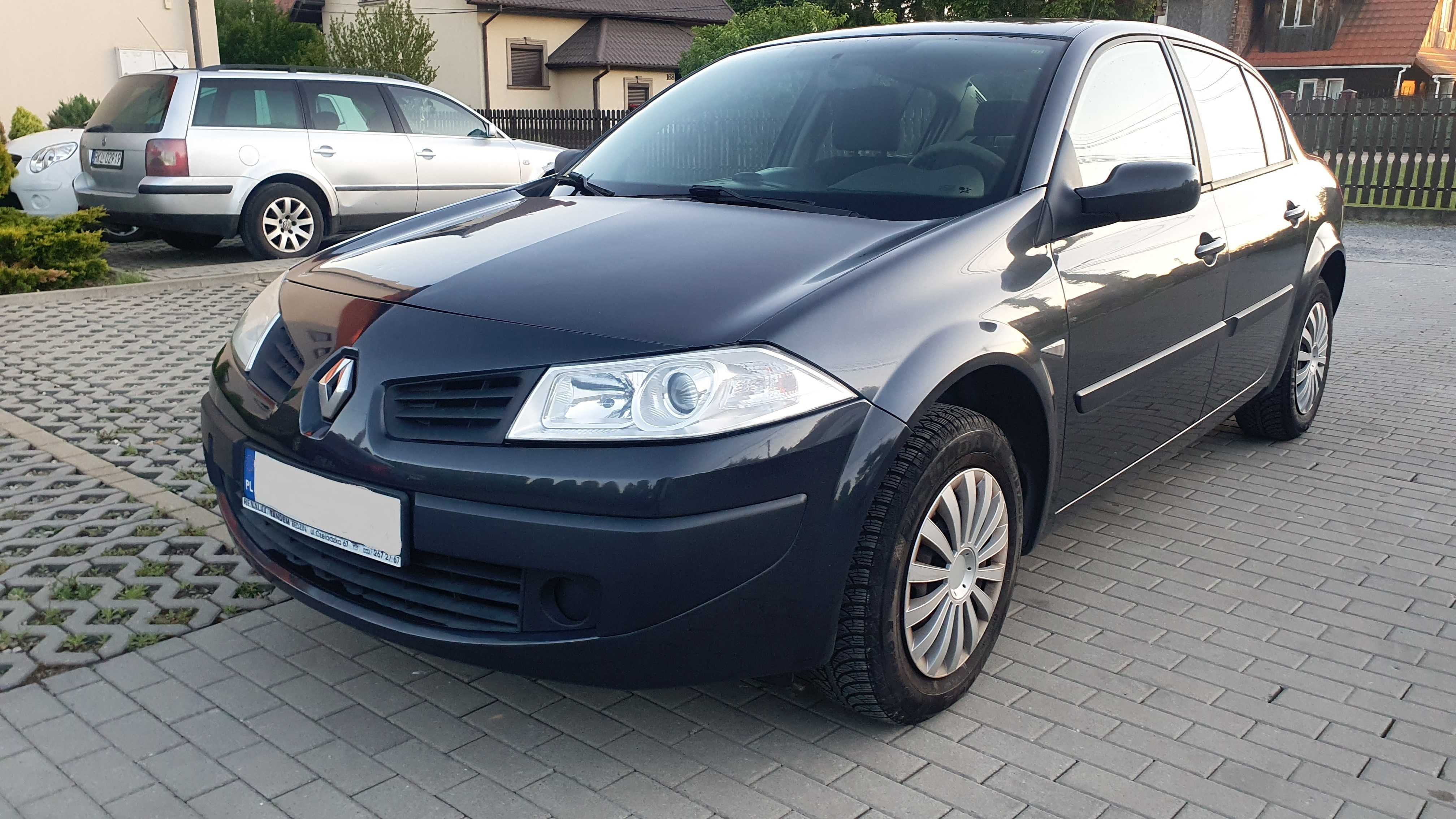 Renault Megane 2008r Sedan 1,4 16V Stan Bardzo Dobry Zarejestrowana