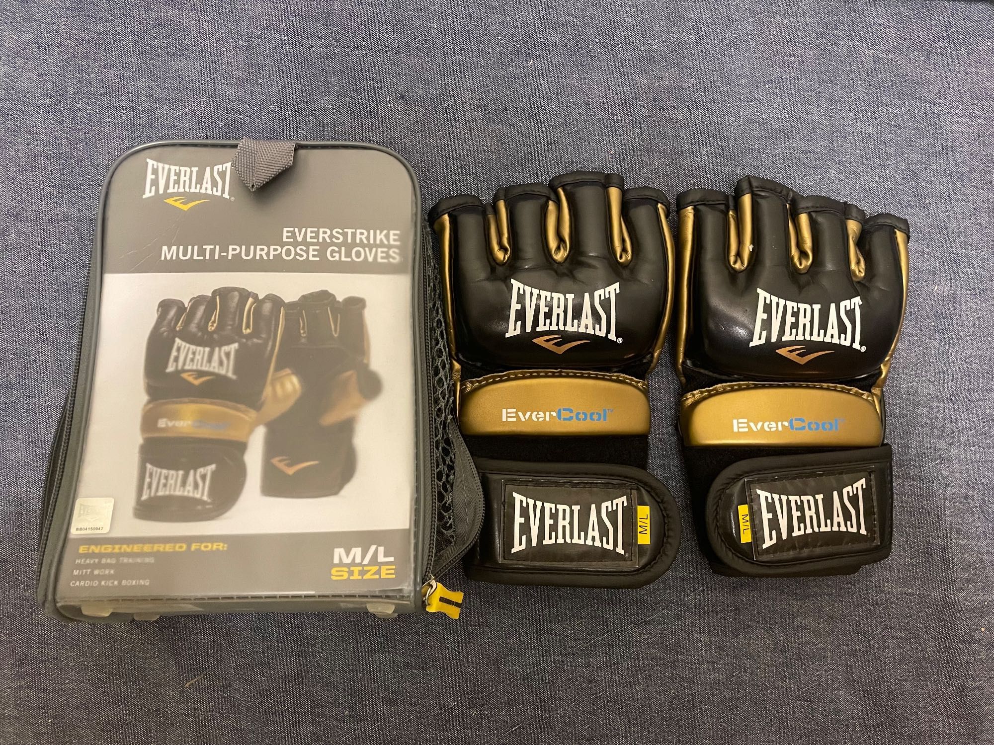 Rękawice grapplingowe Everlast Everstrike Gloves EV660_M/L