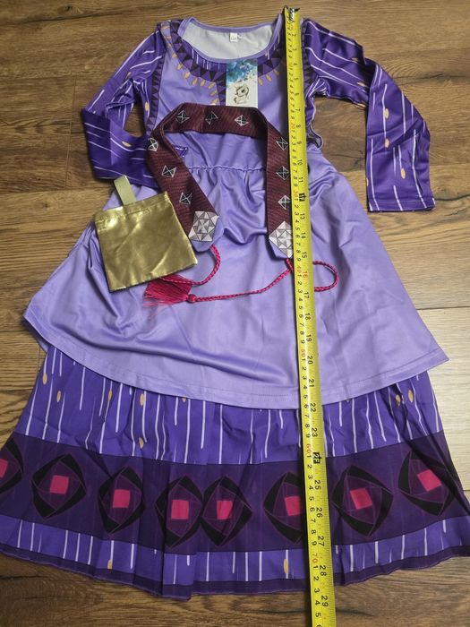 Przebranie Asha Wish Życzenie sukienka strój kostium r. 110 karnawał