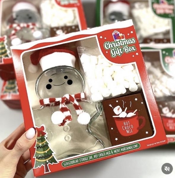 Новорічний подарунковий набір для пригототування гарячого шоколаду