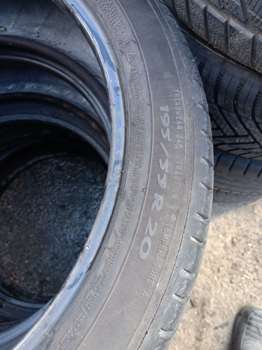 Opony letnie 4szt Michelin Primacy 3 195/55 R20 rok 2018