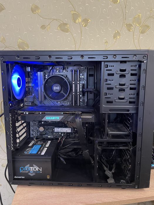 Компьютер игровой( С Гарантией) ryzen 5 5600 nvidia gtx 1660 super