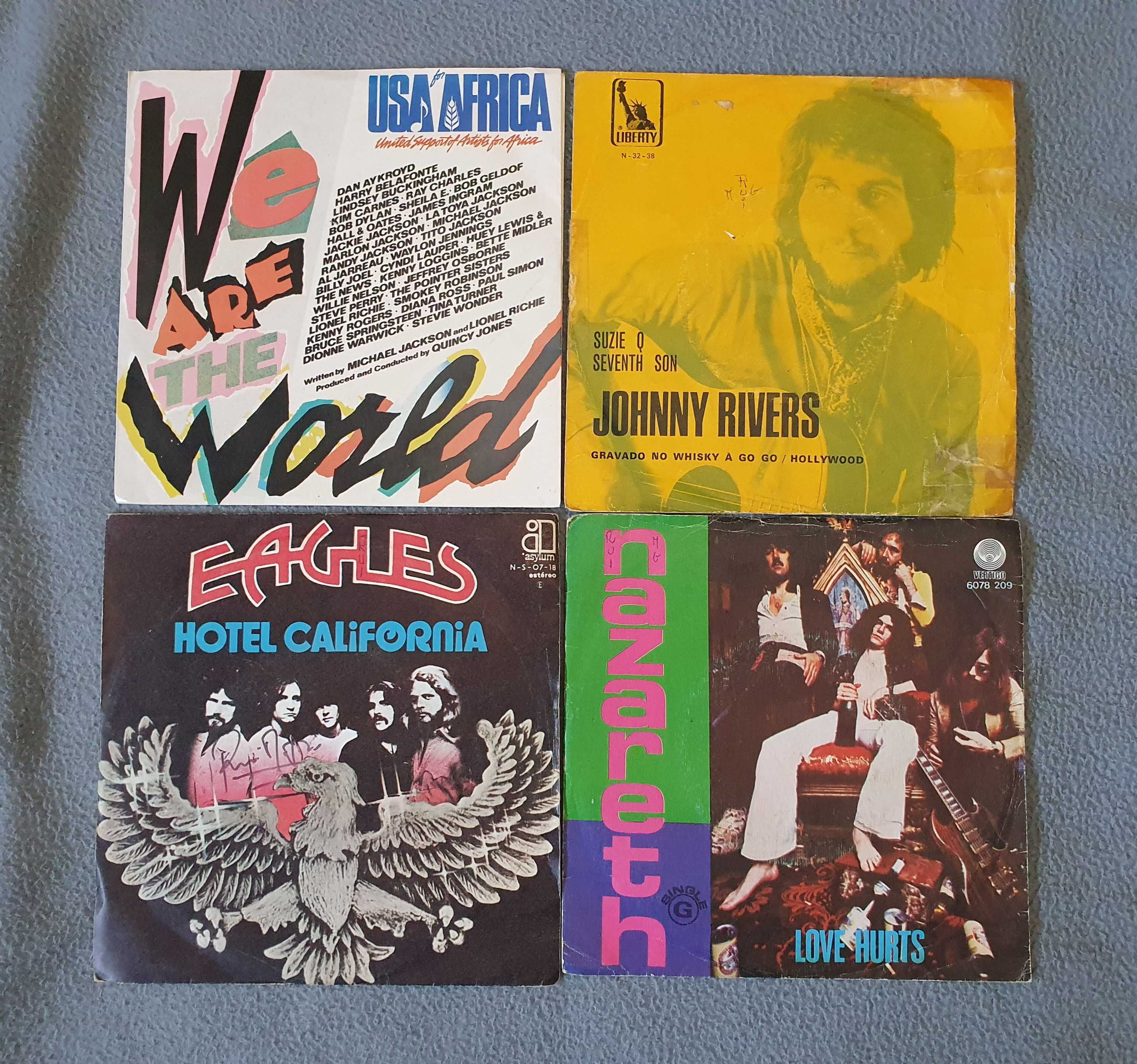Discos de vinil EPs / Singles e Livros de Histórias com vinil