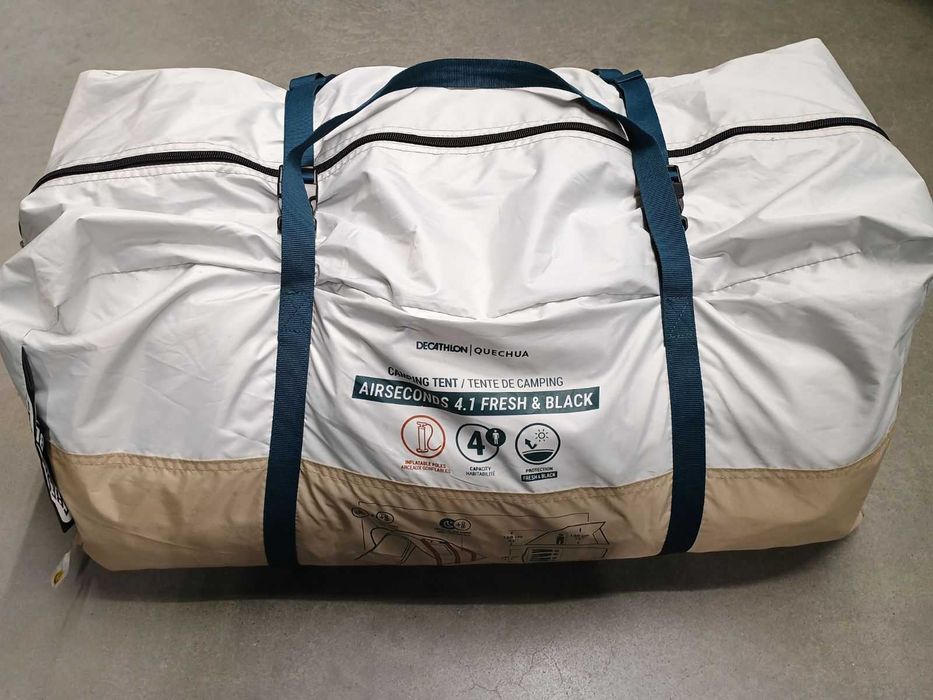 Namiot dmuchany | AIRSECONDS 4.1 Fresh&Black | Używany | Gwarancja