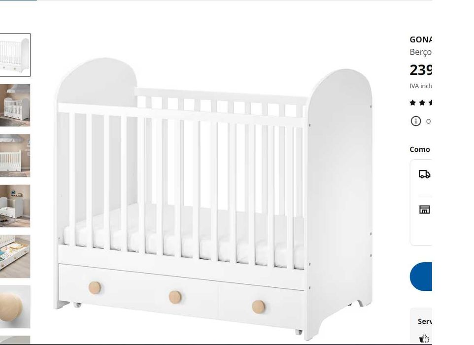 Berço para Bébé novo