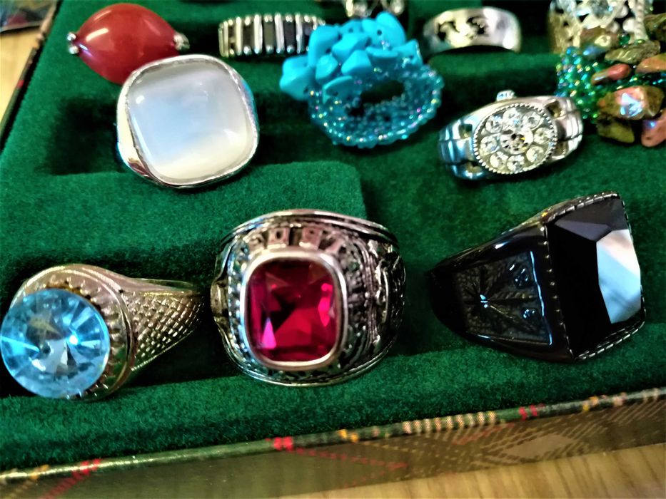 KIT ANÉIS de Homens & Senhora, 10€, á escolha - Aço & Pedras, Lindos !