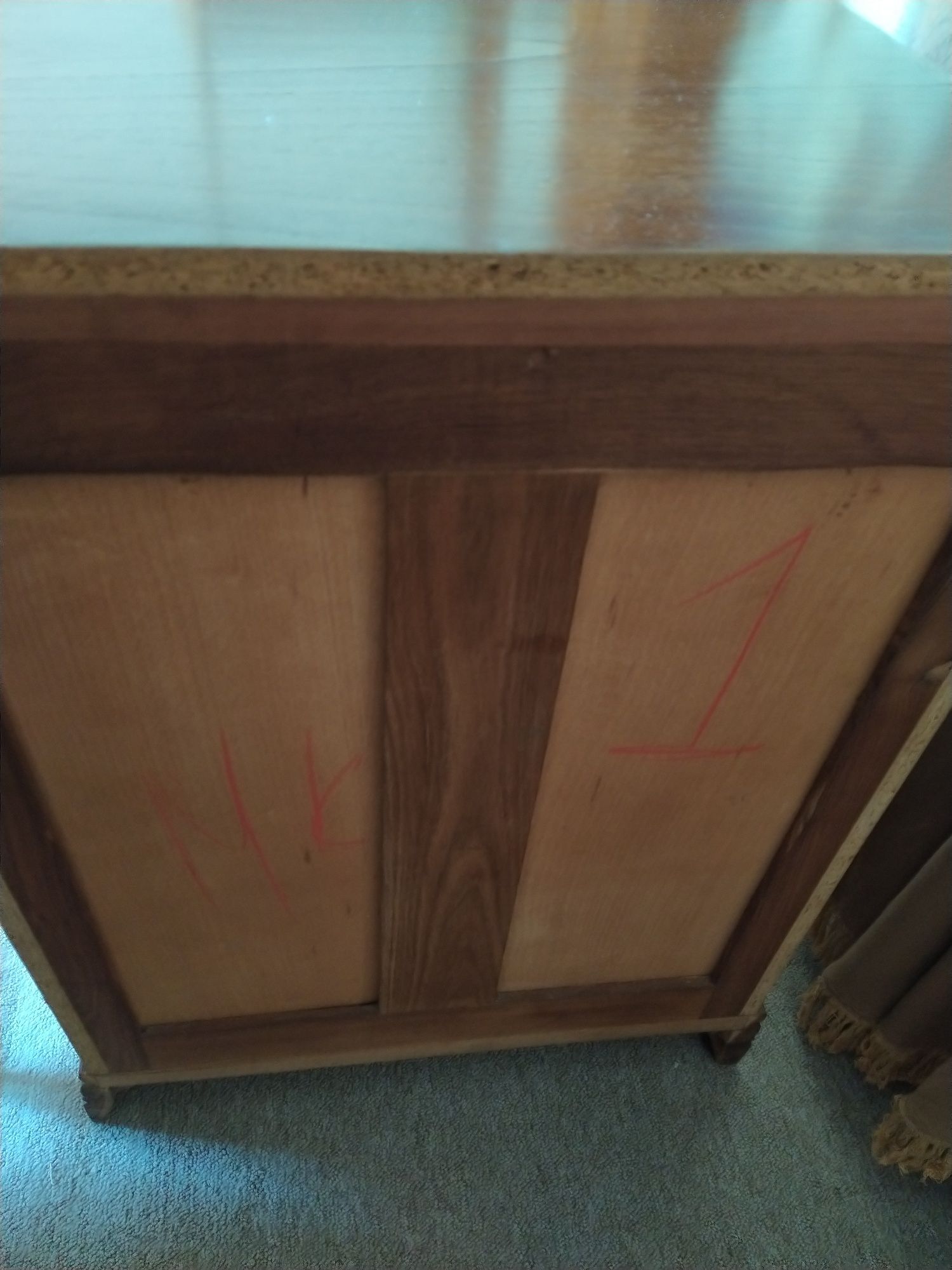 Mesa de cabeceira madeira maciça