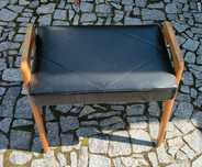 Taboret loft podnóżek retro lata 50/60