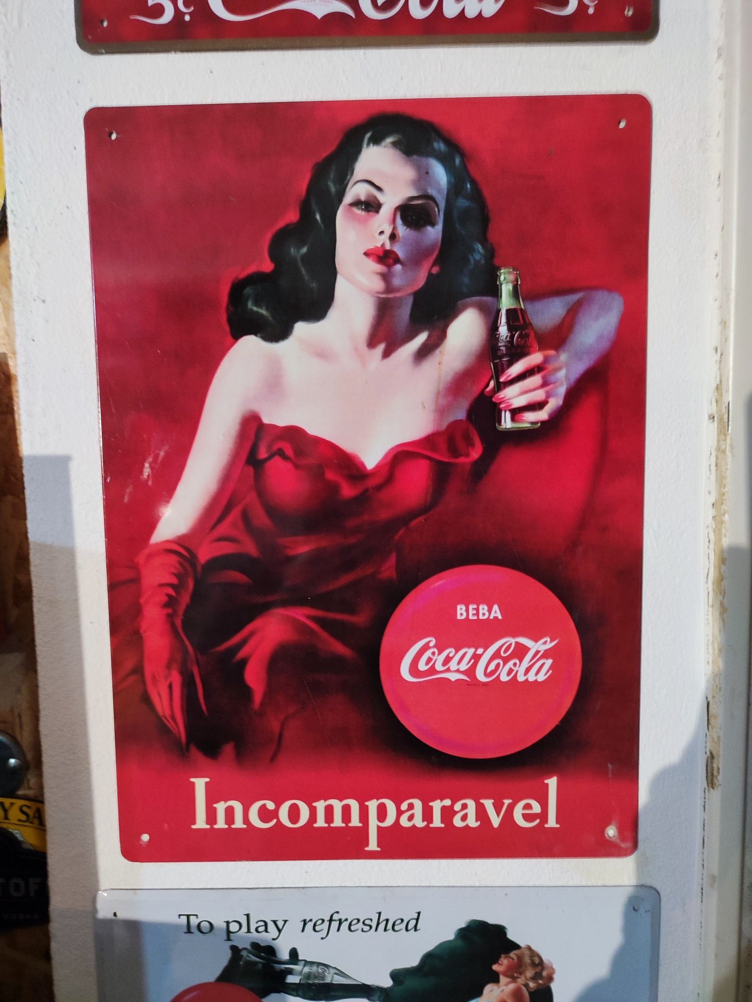 Lote Coca Cola publicidade