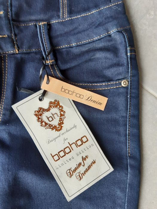 Jeans spodnie damskie Boohoo r. 38 M
