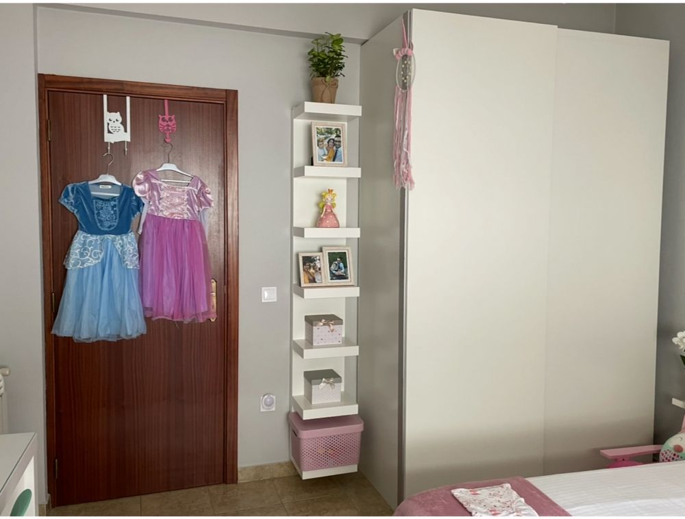 Estante de parede IKEA, branco, 30x190cm