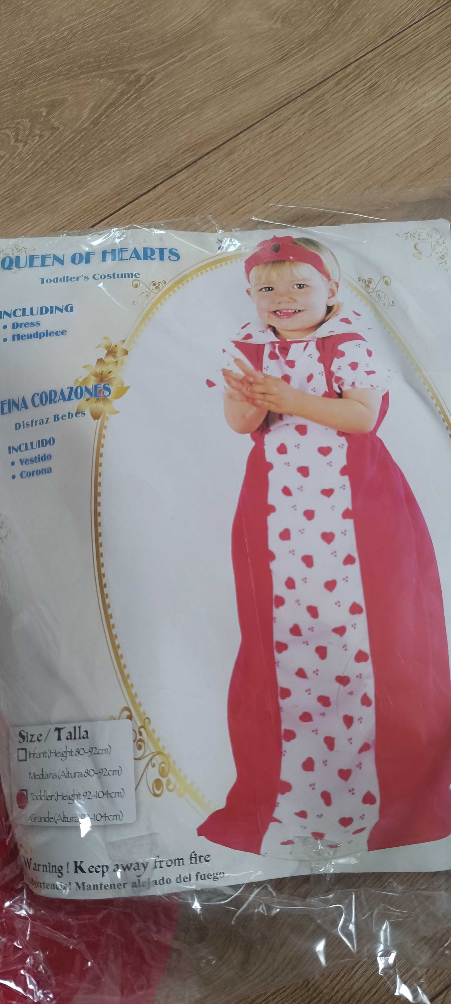 Strój karnawałowy Królowa Serc