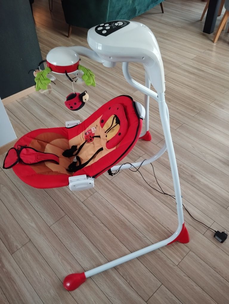 Huśtawka elektryczna caretero buggies stan idealny