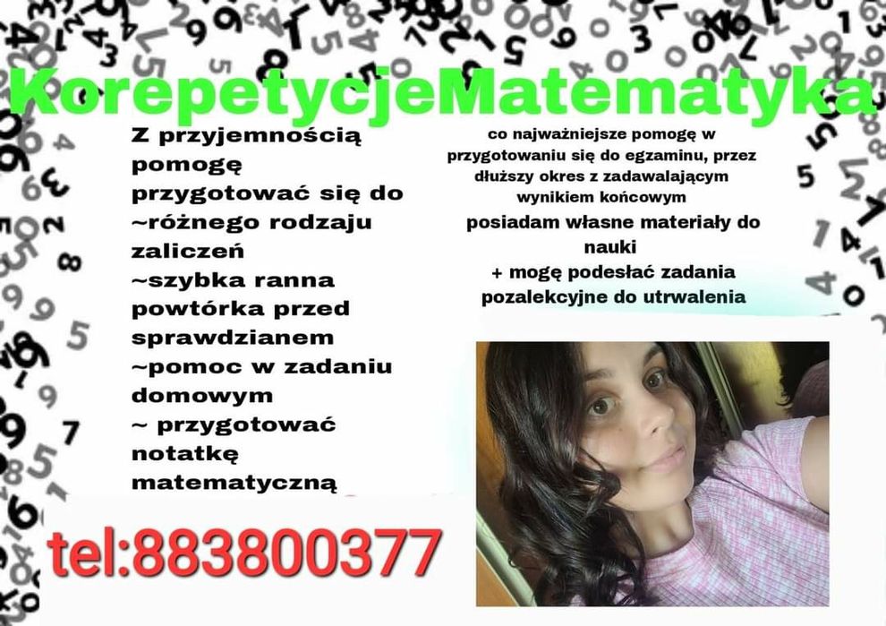 Korepetycje z matematyki