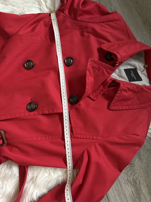 Max mara trencz czerwony L 40 prochowiec