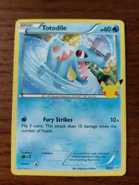 Karta Pokemon Totodile