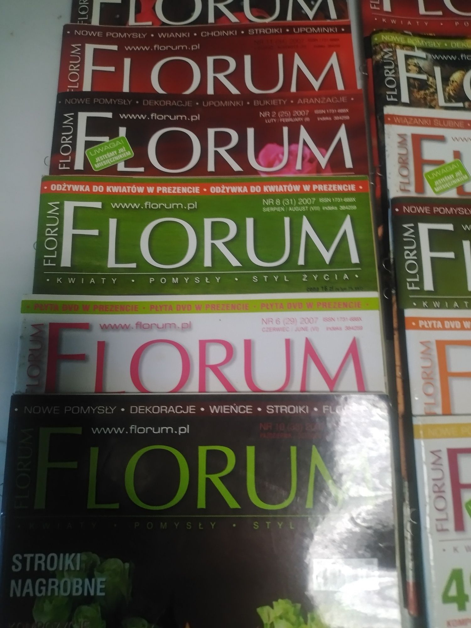 Magazyn florum 12 numerów, 2007