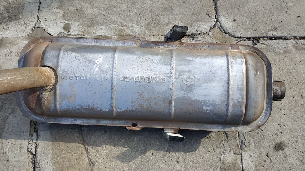 Выхлопная, резонатор, штаны москвич 2140