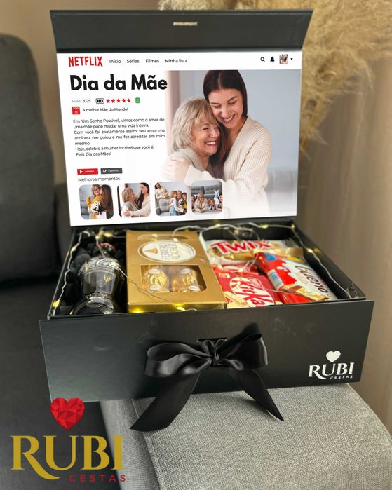 Caixa Netflix Dia da Mãe