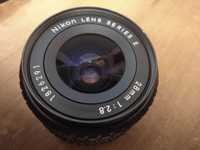 Широкоугольный мануальный объектив Nikon 28mm f2.8 e series