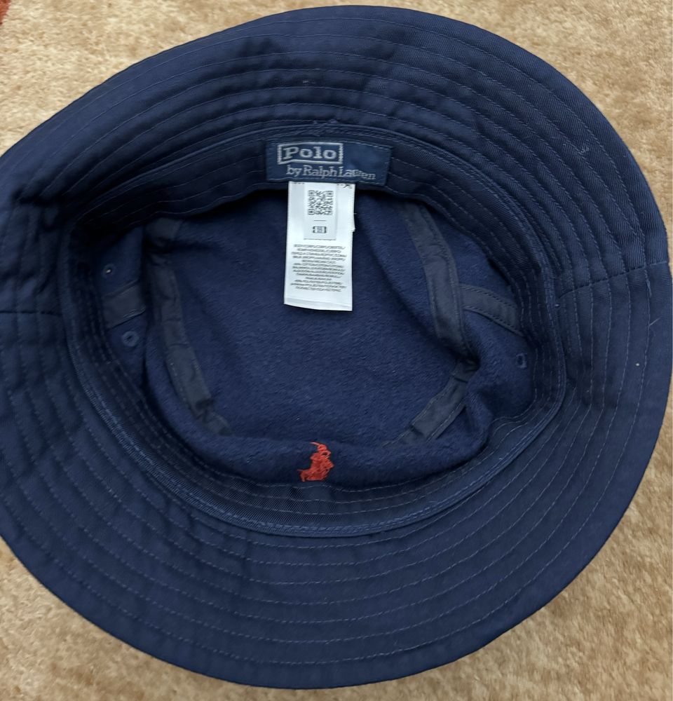 Bucket Hat Polo Ralph Lauren granatowy