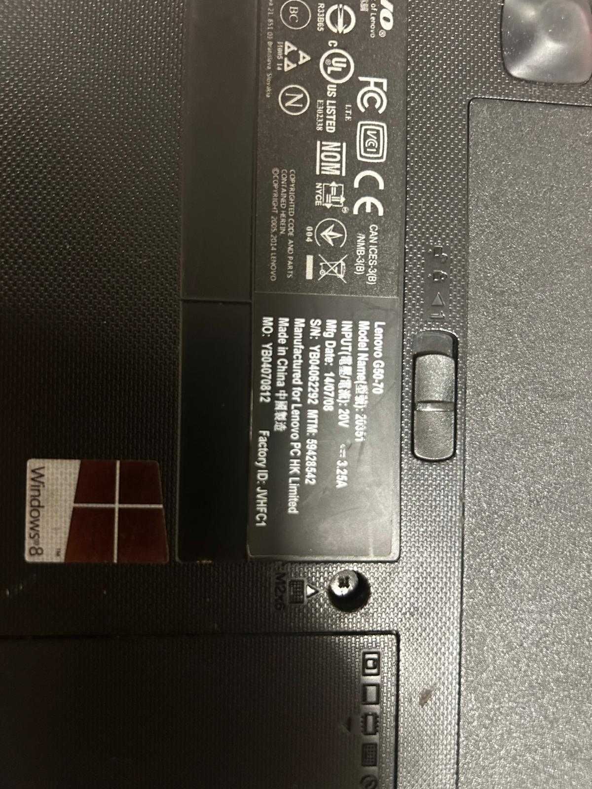 Portatil Lenovo G50-70